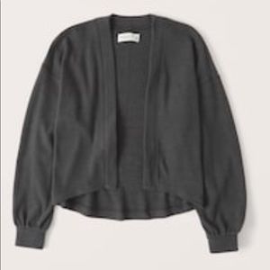 Abercrombie & Fitch soft + cozy cropper cardigan